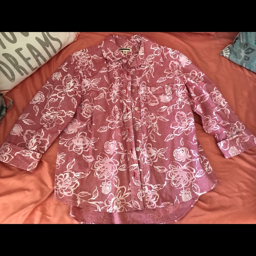 Coldwater Creek Button Up Blouse